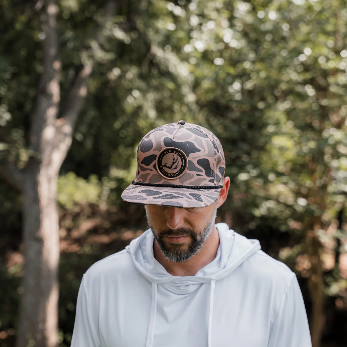 Men's Burlebo Antler Patch Gauge Camo Cap C-AP-GC