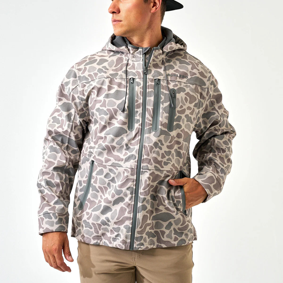 Men's Burlebo Classic Deer Camo Challenger Jacket