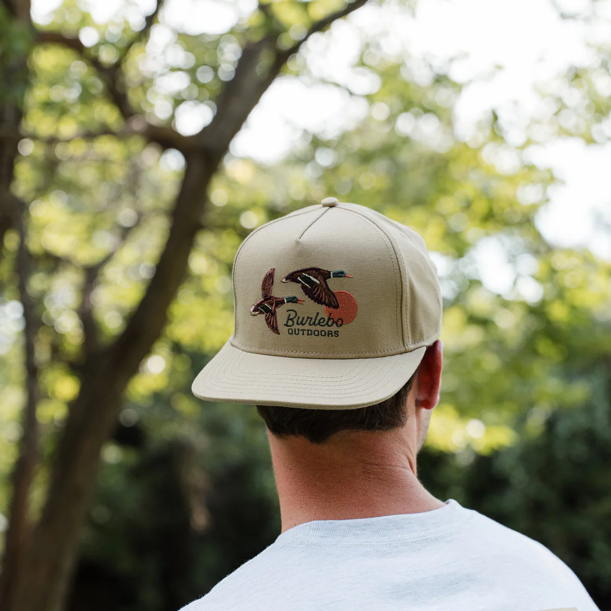 Men's Burlebo Coyote Tan Sunrise Duck Cap C-SRDK-CT