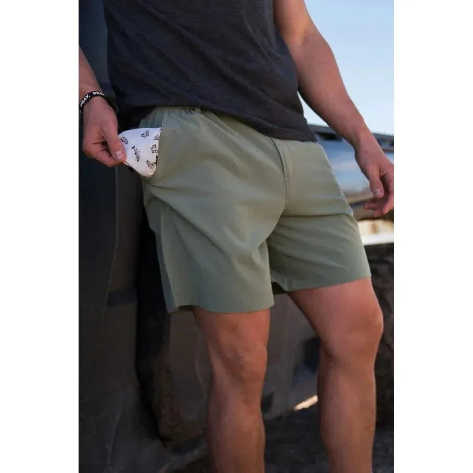 Men's Burlebo Everyday Short 7" 0816ES-LS-FT-7 - Crazy House Western Wear