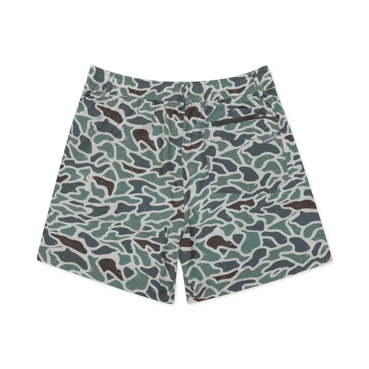 Men's Burlebo Everyday Short - Retro Duck Camo - Grey Pocket ES-RDC - Crazy House Western Wear