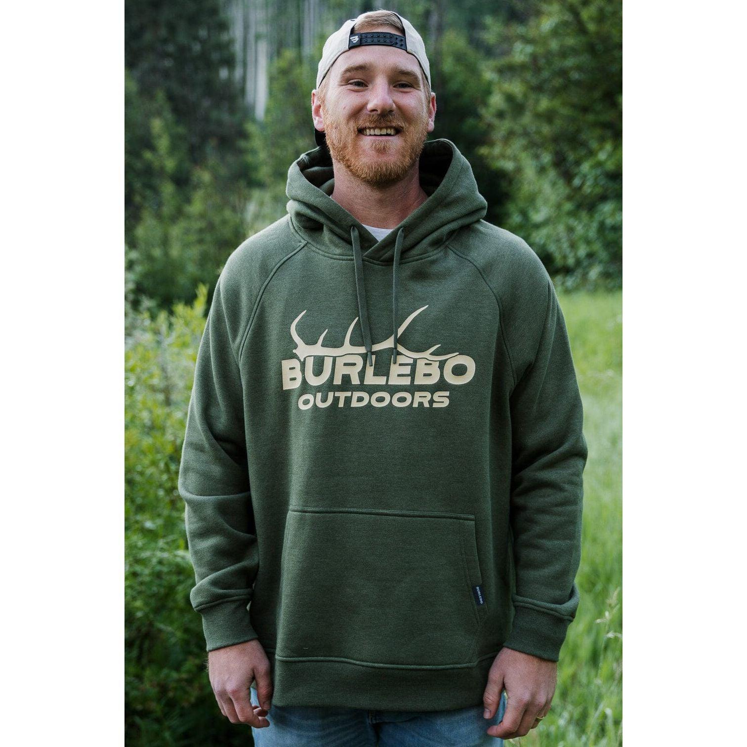 Men's Burlebo Fleece Hoodie FH-EH-O - Crazy House Western Wear