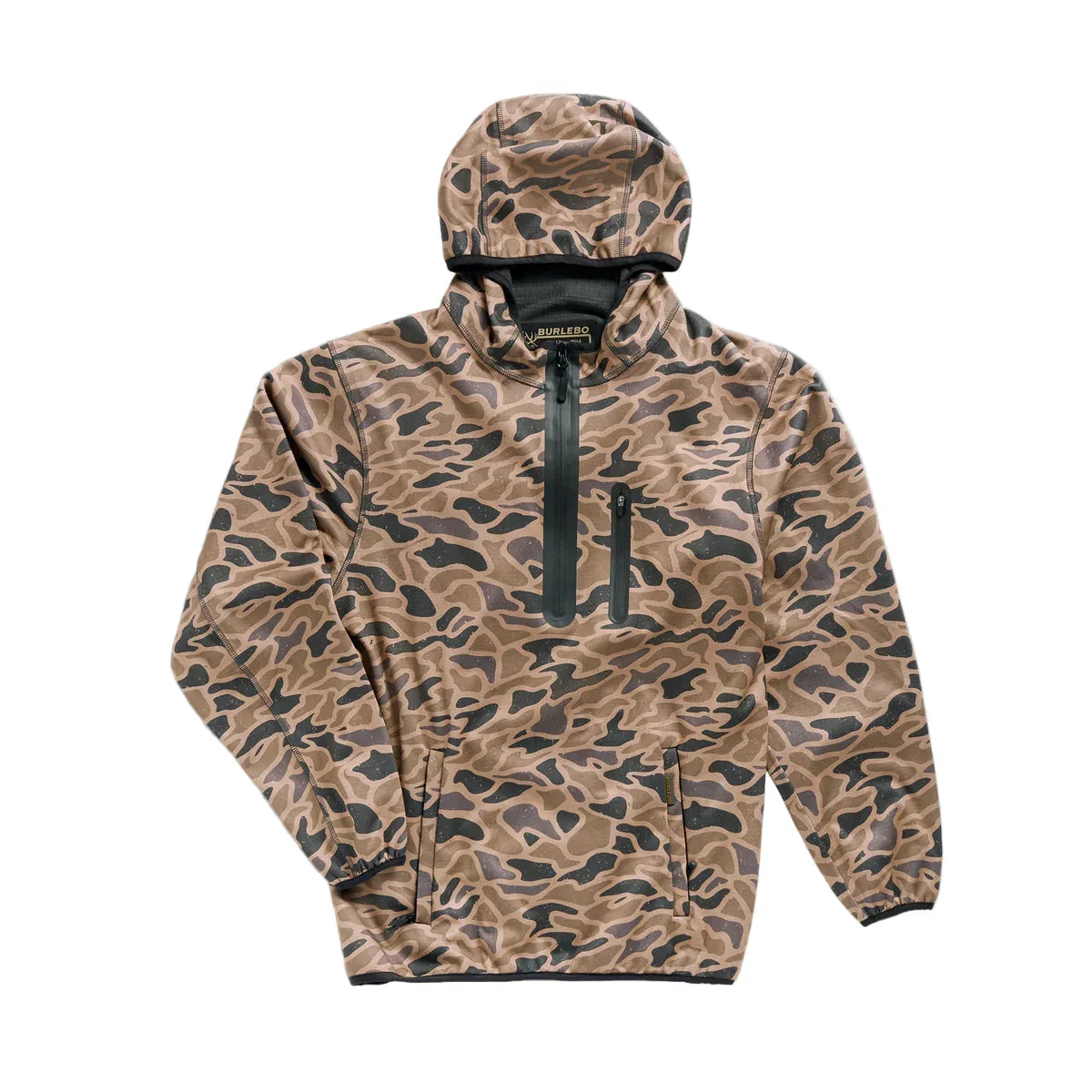 Men's Burlebo Gauge Camo Mid Layer Duke Tech