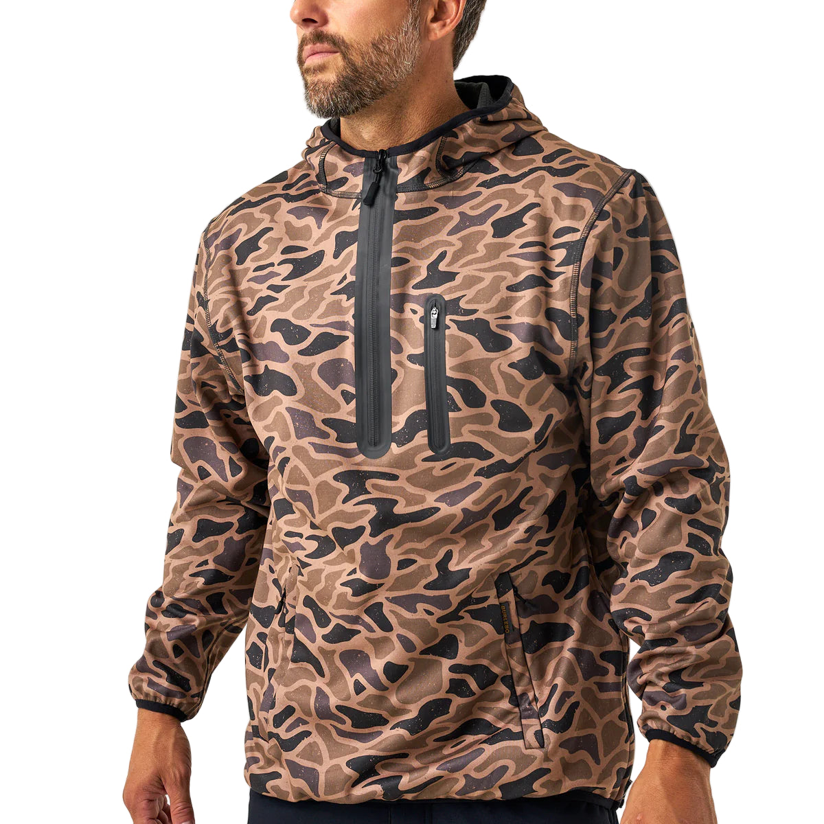 Men's Burlebo Gauge Camo Mid Layer Duke Tech