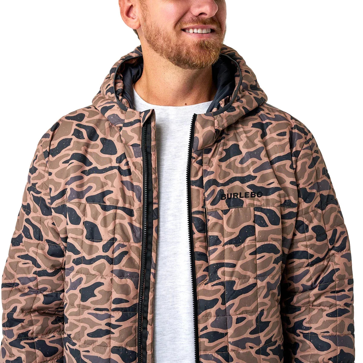 Men's Burlebo Gauge Camo Puffer Jacket