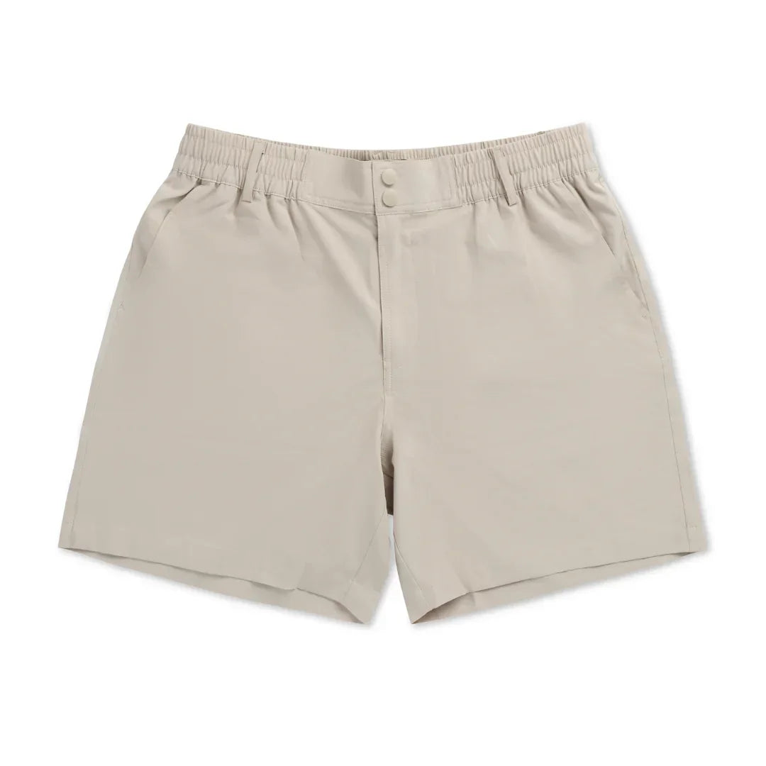Men's Burlebo Old Glory Pocket Light Khaki Everyday Shorts ES-LK-OLDG