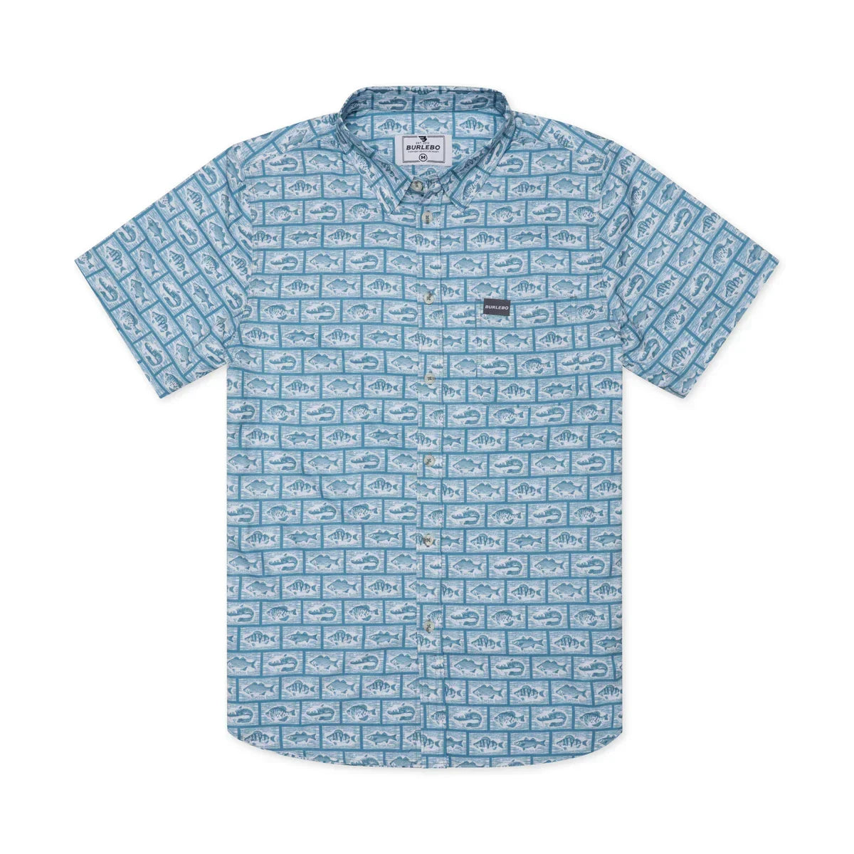 Men's Burlebo Performance Button Up - Angler's Choice PBU-ANGC - Crazy House Western Wear