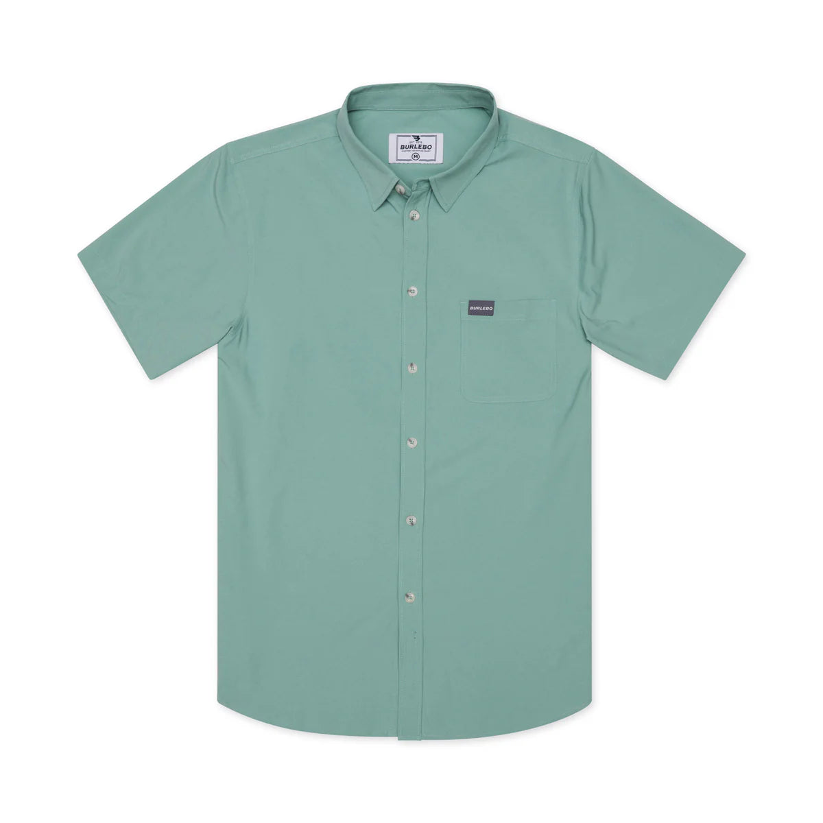 Men's Burlebo Performance Button Up - Ocean Swell PBU-OS - Crazy House Western Wear