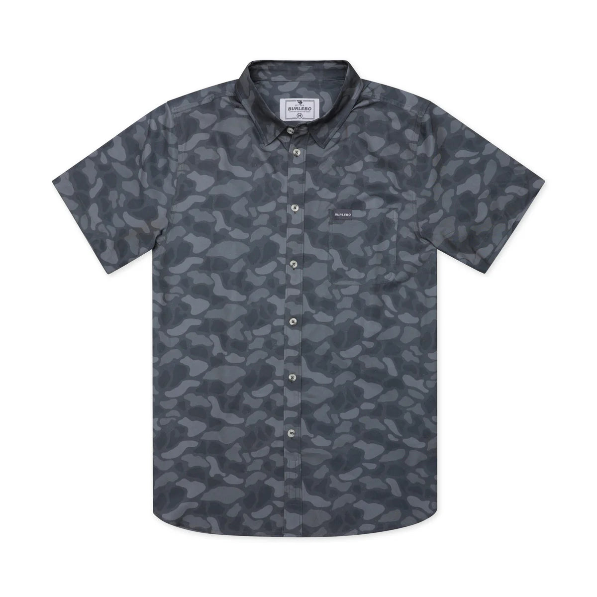Men's Burlebo Performance Button Up - Stone Camo PBU-STOC - Crazy House Western Wear