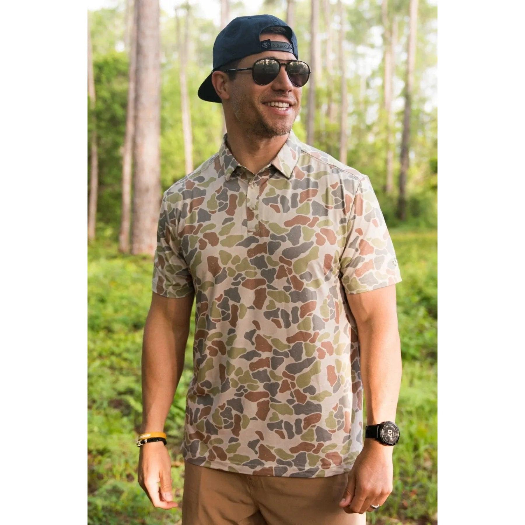 Men's Burlebo Performance Polo 0008PP-DC - Crazy House Western Wear