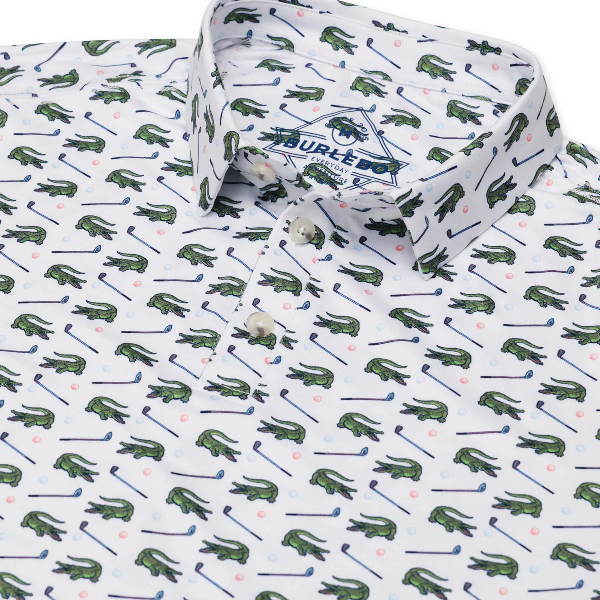 Men's Burlebo Performance Polo - Tap It In PP-TAPII - Crazy House Western Wear