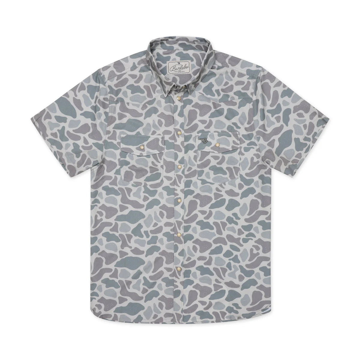 Men's Burlebo Performance Western Shirt - Classic Deer Camo PWS-CDC - Crazy House Western Wear