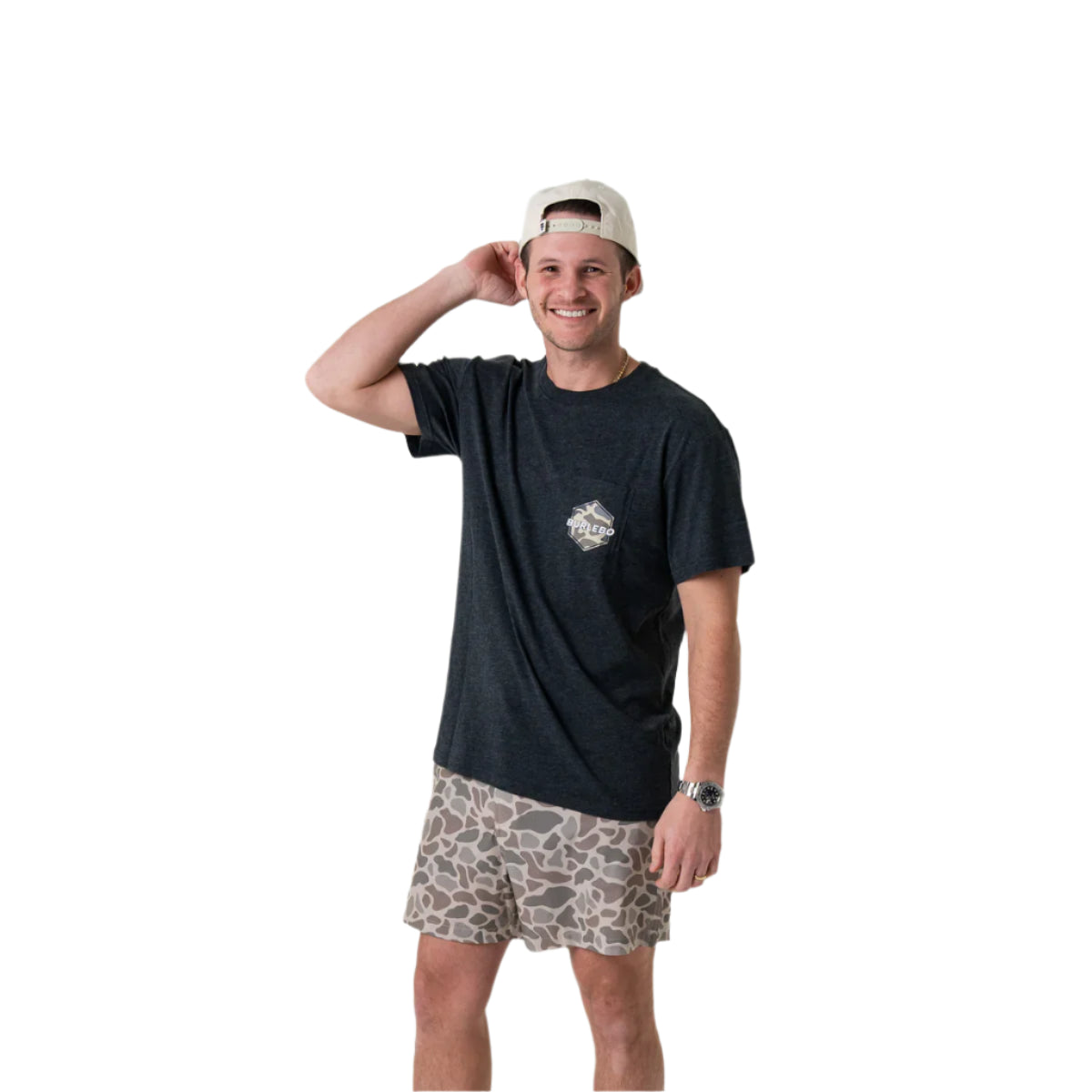 Men's Burlebo Rad Dad - Heather Black RDDC-SS-HB - Crazy House Western Wear
