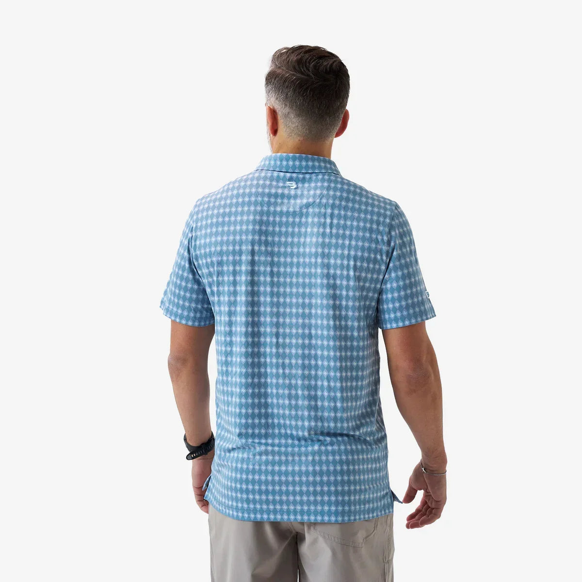 Men's Burlebo Texas Diamond Performance Polo PP-TXDIA
