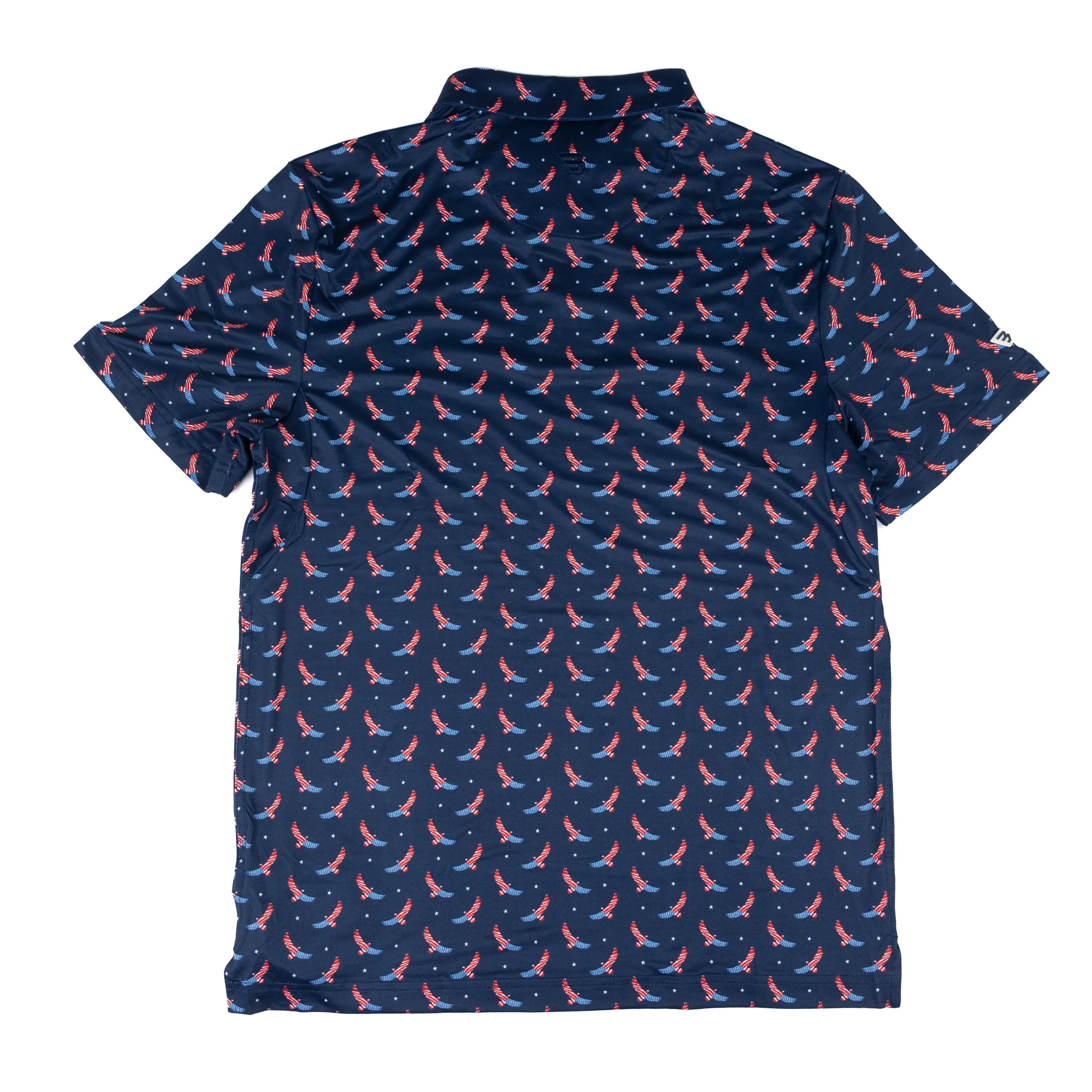 Men's Burlebo USA Eagle Performance Polo PP-UEAG