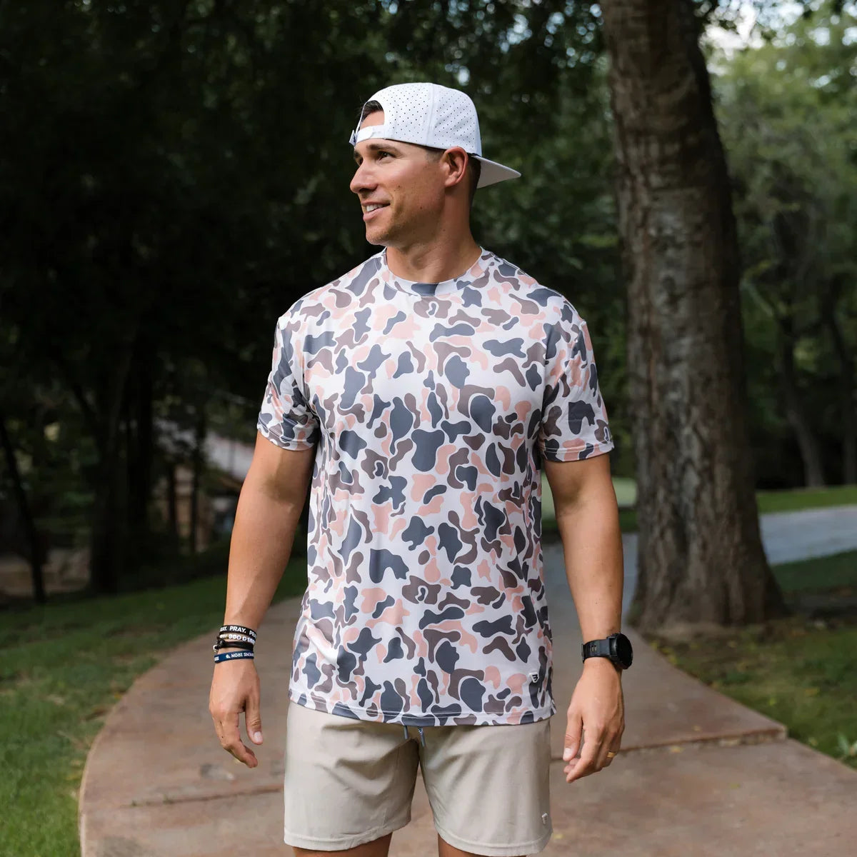Men's Burlebo Vintage Camo Go To Tee GTT-VTGC