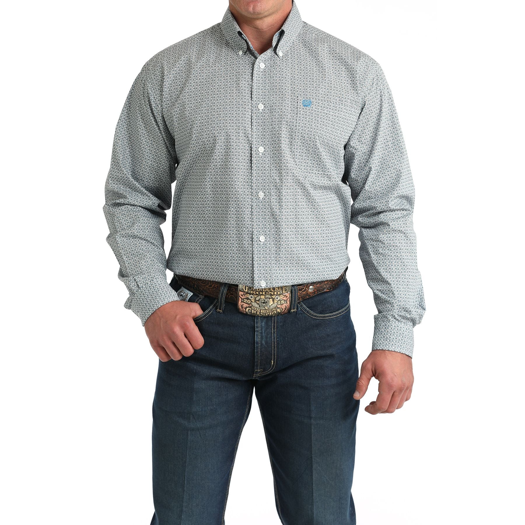 Men's Cinch Button Up Western Shirt MTW1105999
