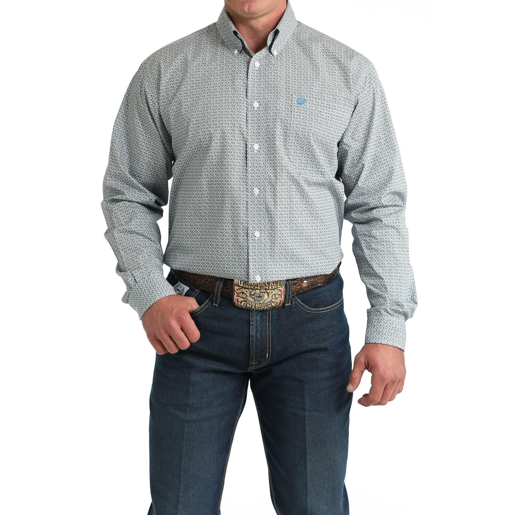 Men's Cinch Button Up Western Shirt MTW1105999