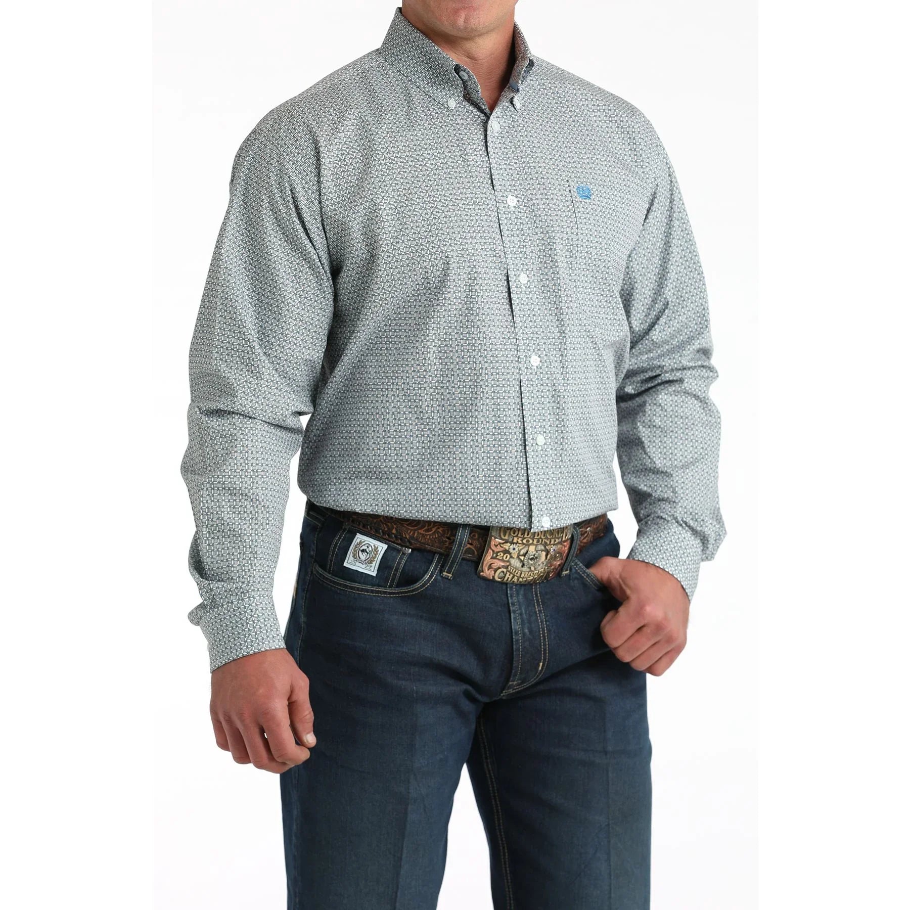 Men's Cinch Button Up Western Shirt MTW1105999