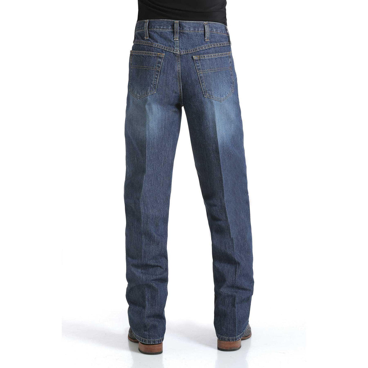 Men's Cinch Loose Fit Black Label Jeans MB90633002 - Crazy House Western Wear