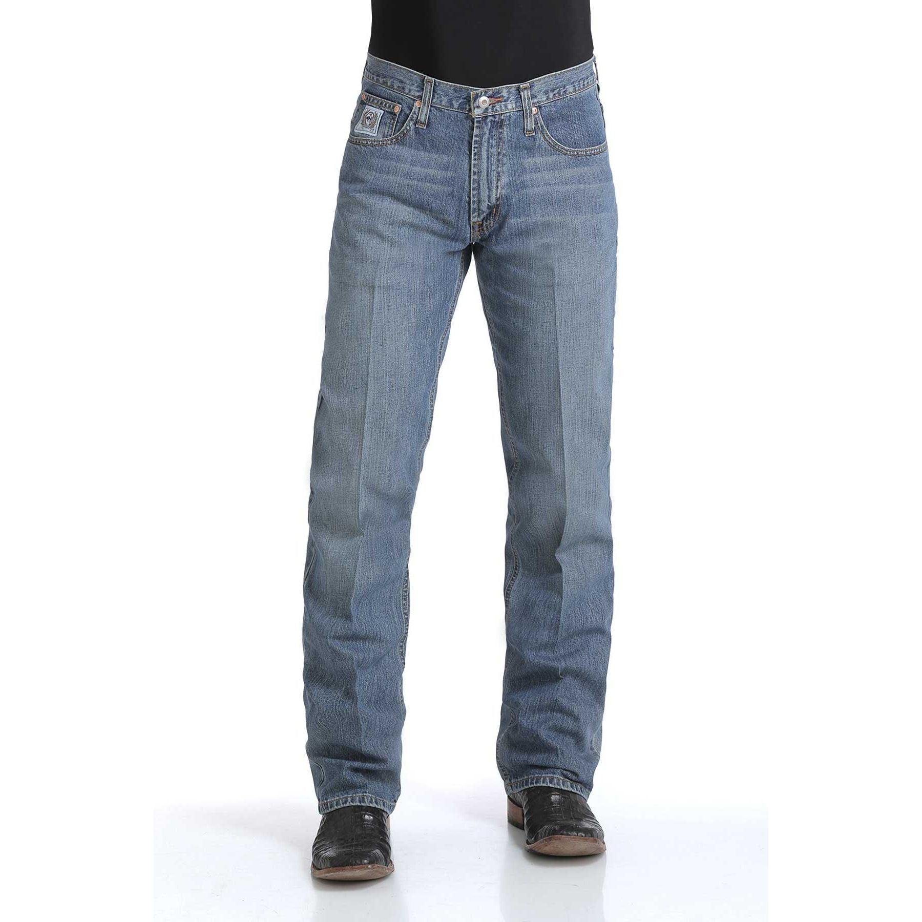 Men's Cinch Relaxed Fit White Label Jeans MB92834003 - Crazy House Western Wear