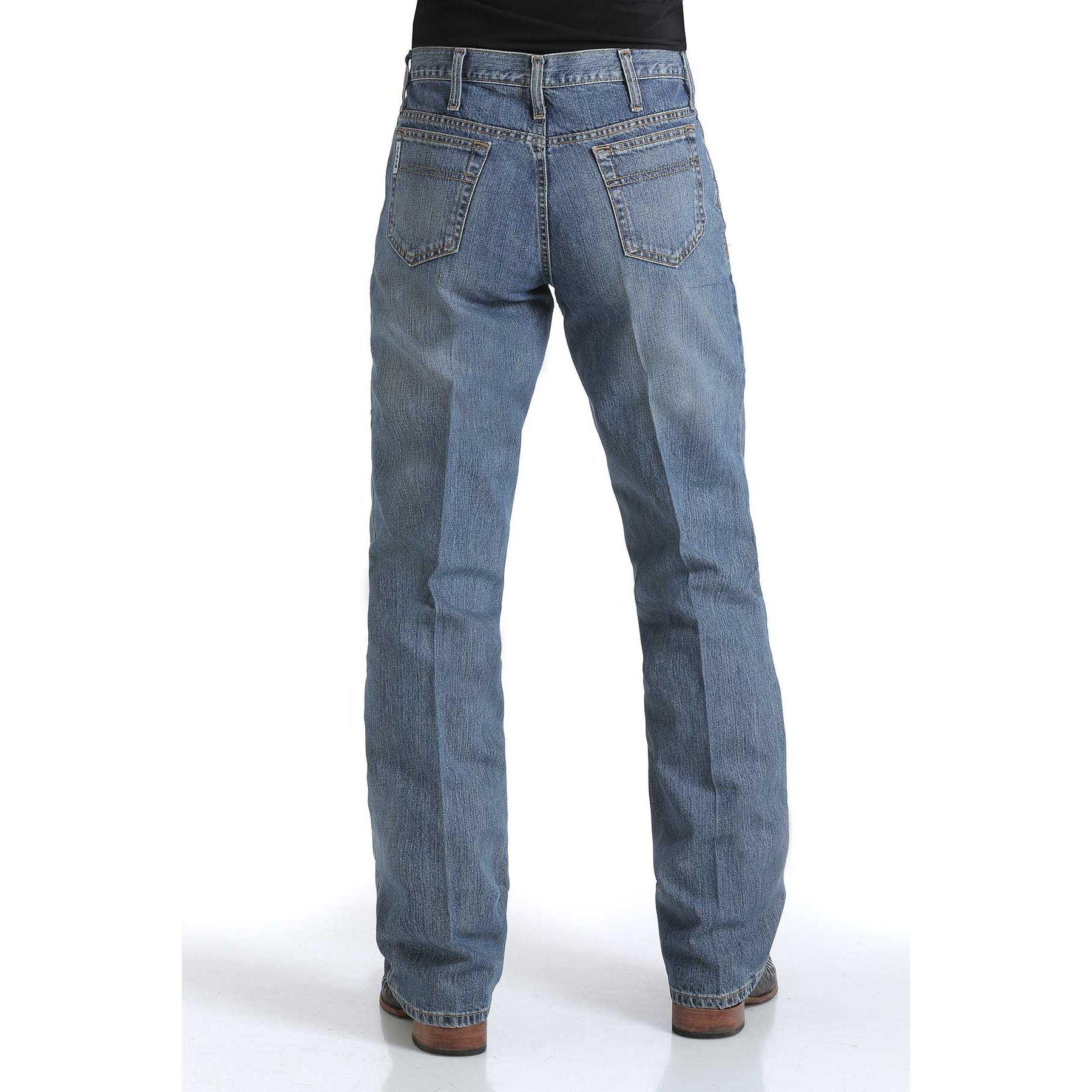 Men's Cinch Relaxed Fit White Label Jeans MB92834003 - Crazy House Western Wear