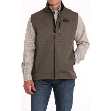 Men's Cinch Softshell Vest MWV1515020 - Crazy House Western Wear