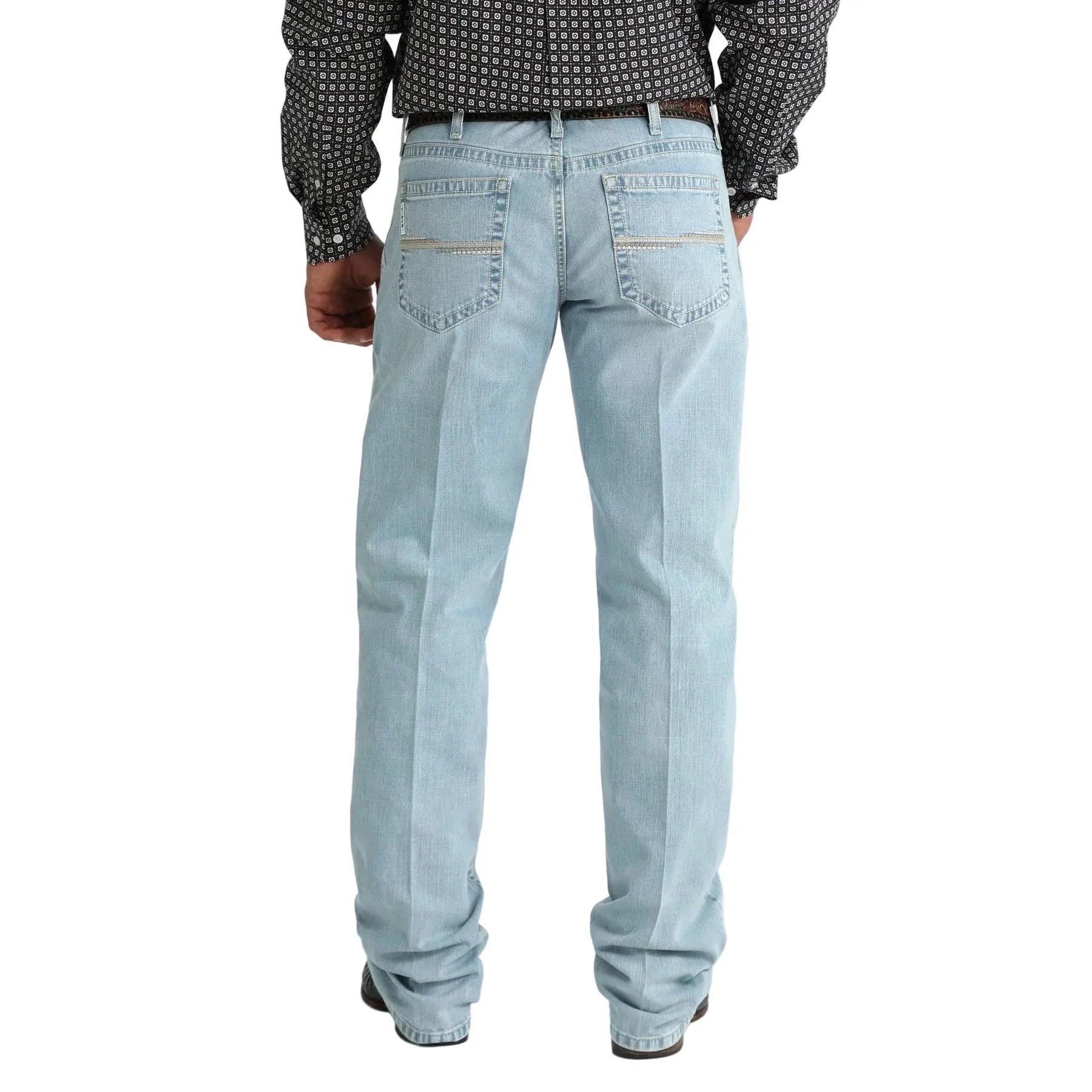 Men's Cinch White Label Light Stone Wash Straight Leg Jeans MB92834064