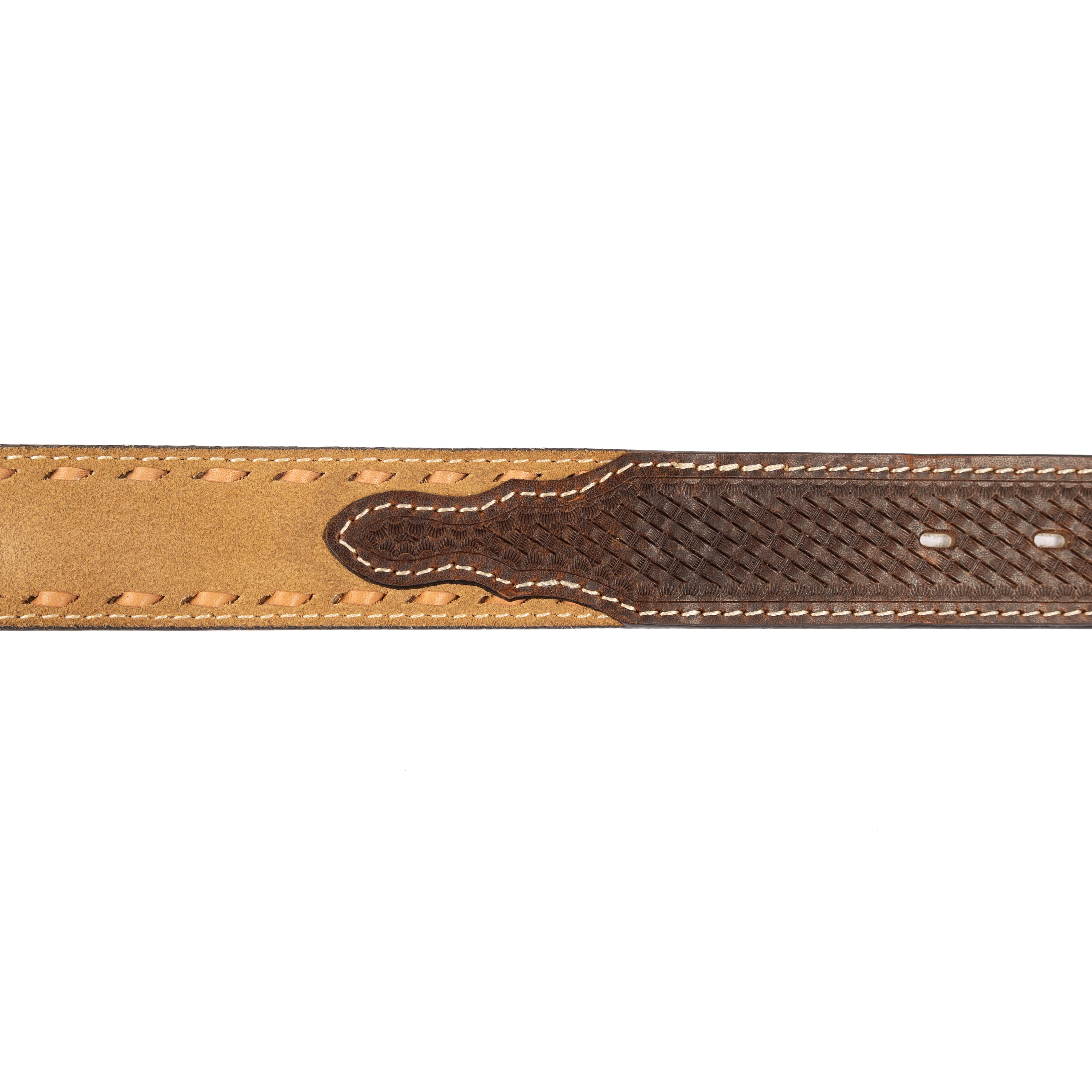 Men's Cowboy Chrome Tan Roughout Belt 1122
