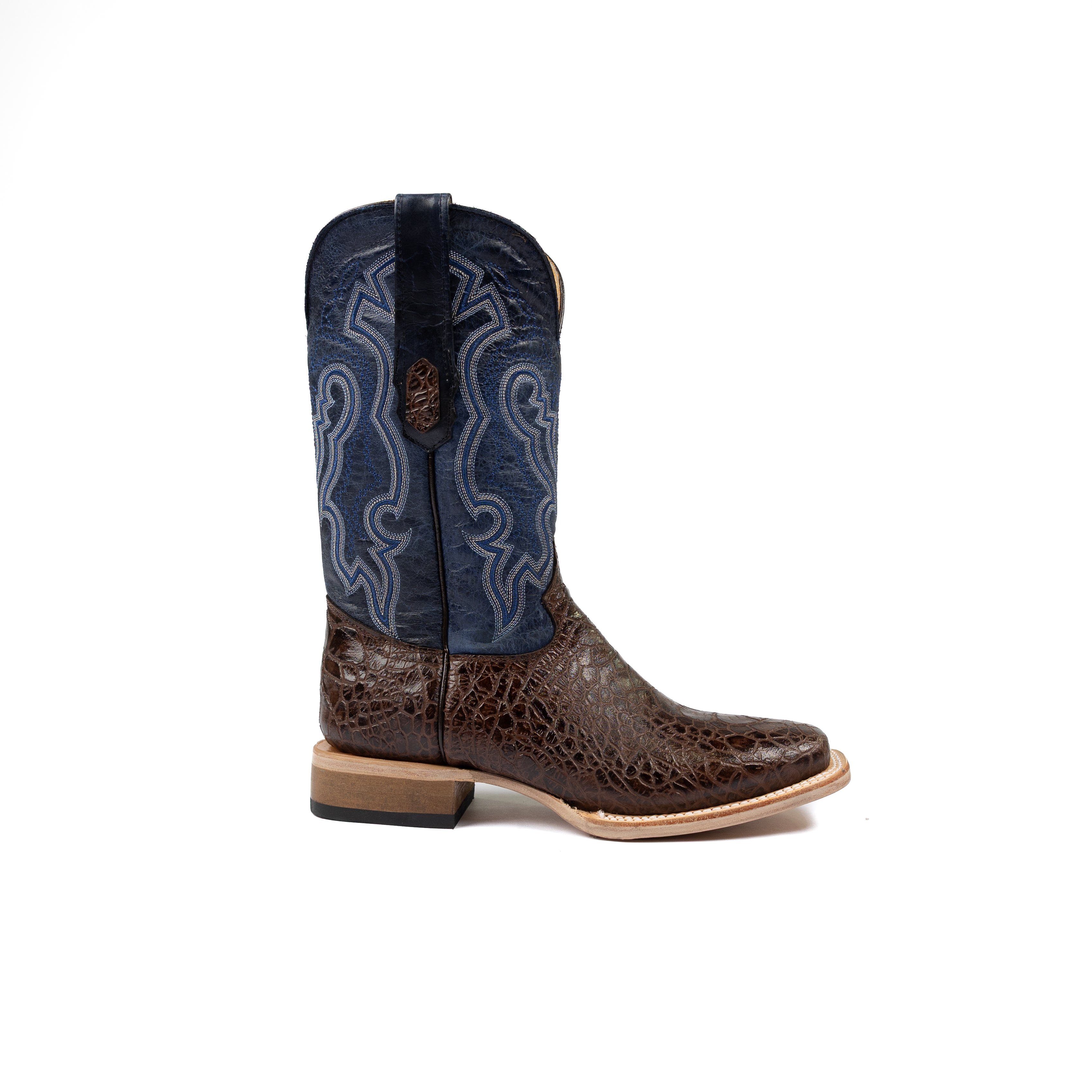 Men's Cowtown Sea Turtle Print Boots Q6044