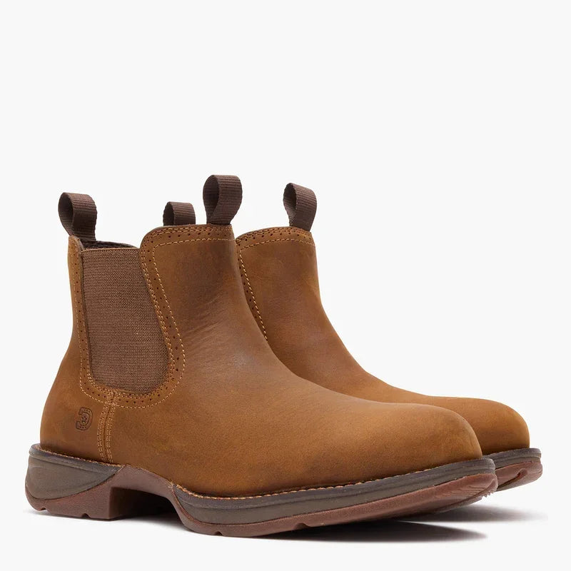 Men's Durango Red Dirt Rebel Steel Toe Chelsea Work Boot DDB0524