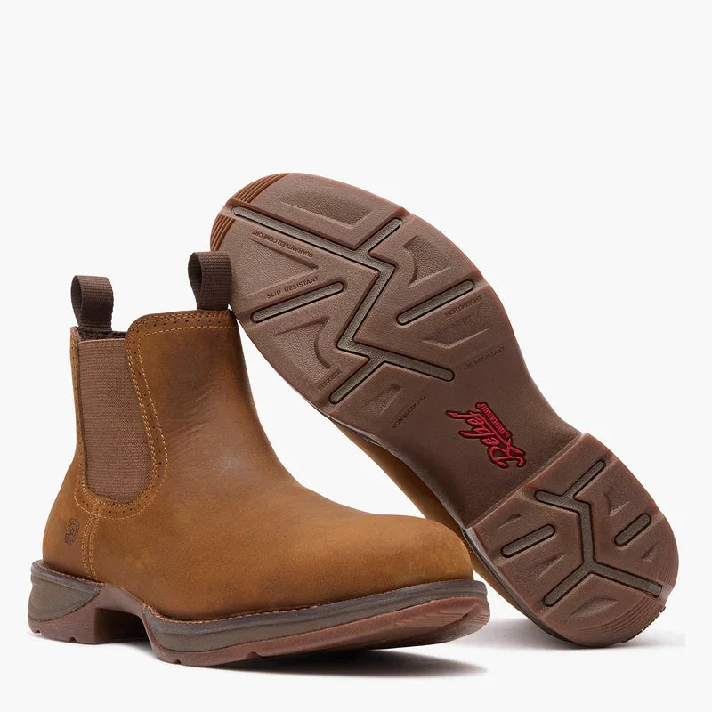 Men's Durango Red Dirt Rebel Steel Toe Chelsea Work Boot DDB0524