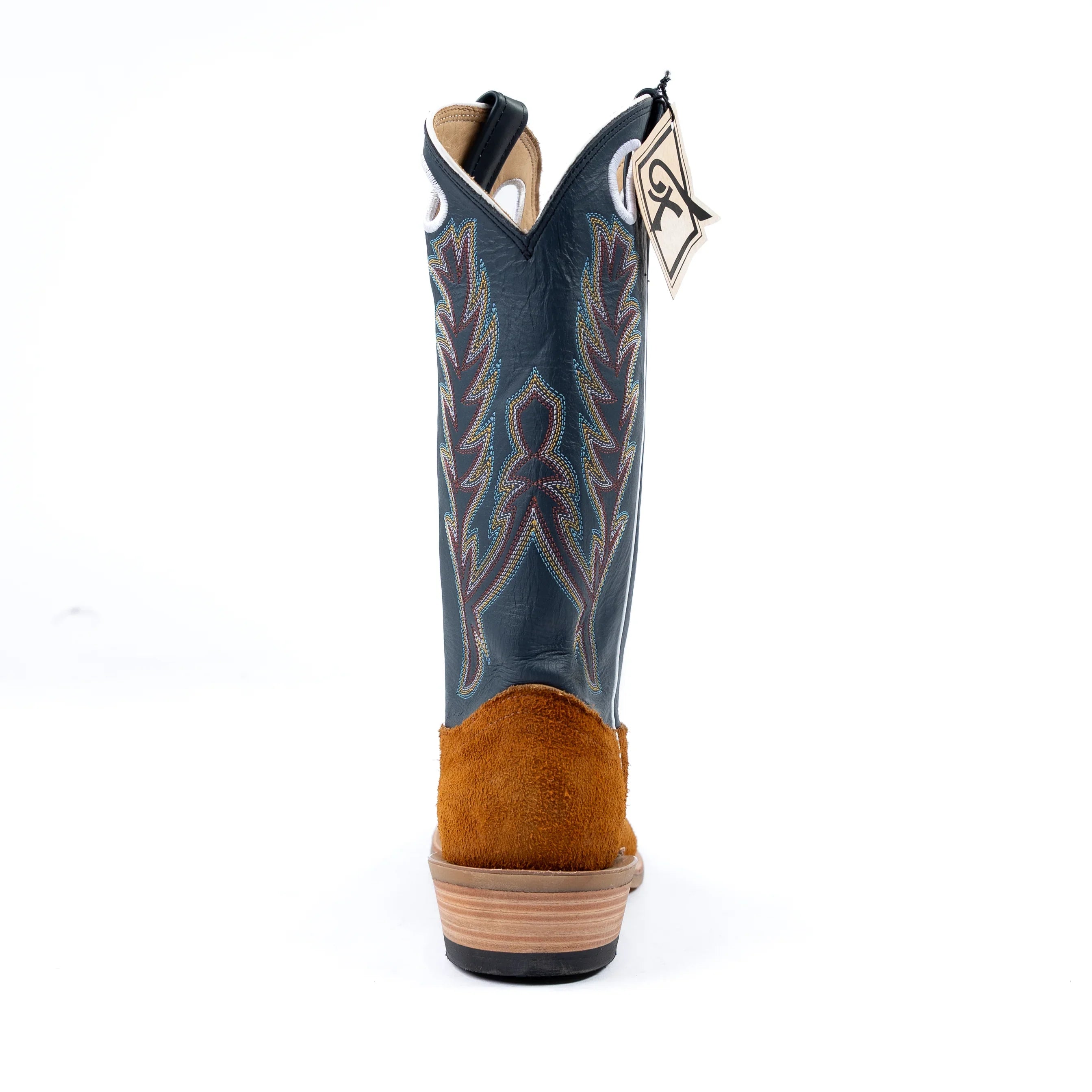 Men's Fenoglio Red Brown Roughout with 13" Blue Rios Top FB28521313