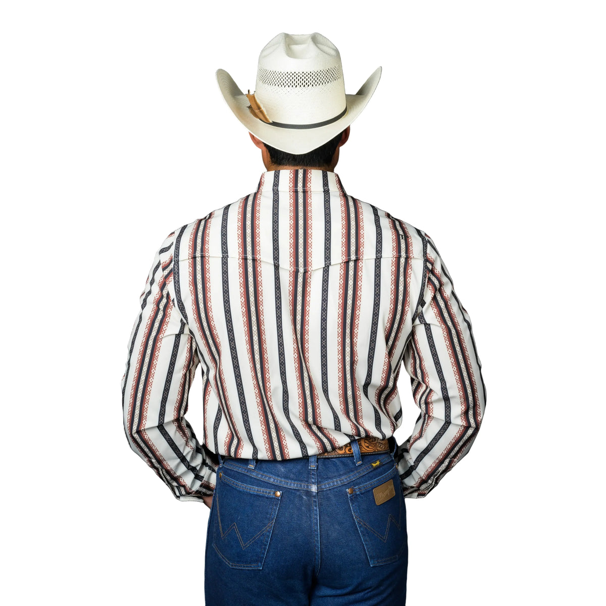 Men's Ferrell Long Sleeve "The Wayne" Snap Shirt FPL1026067