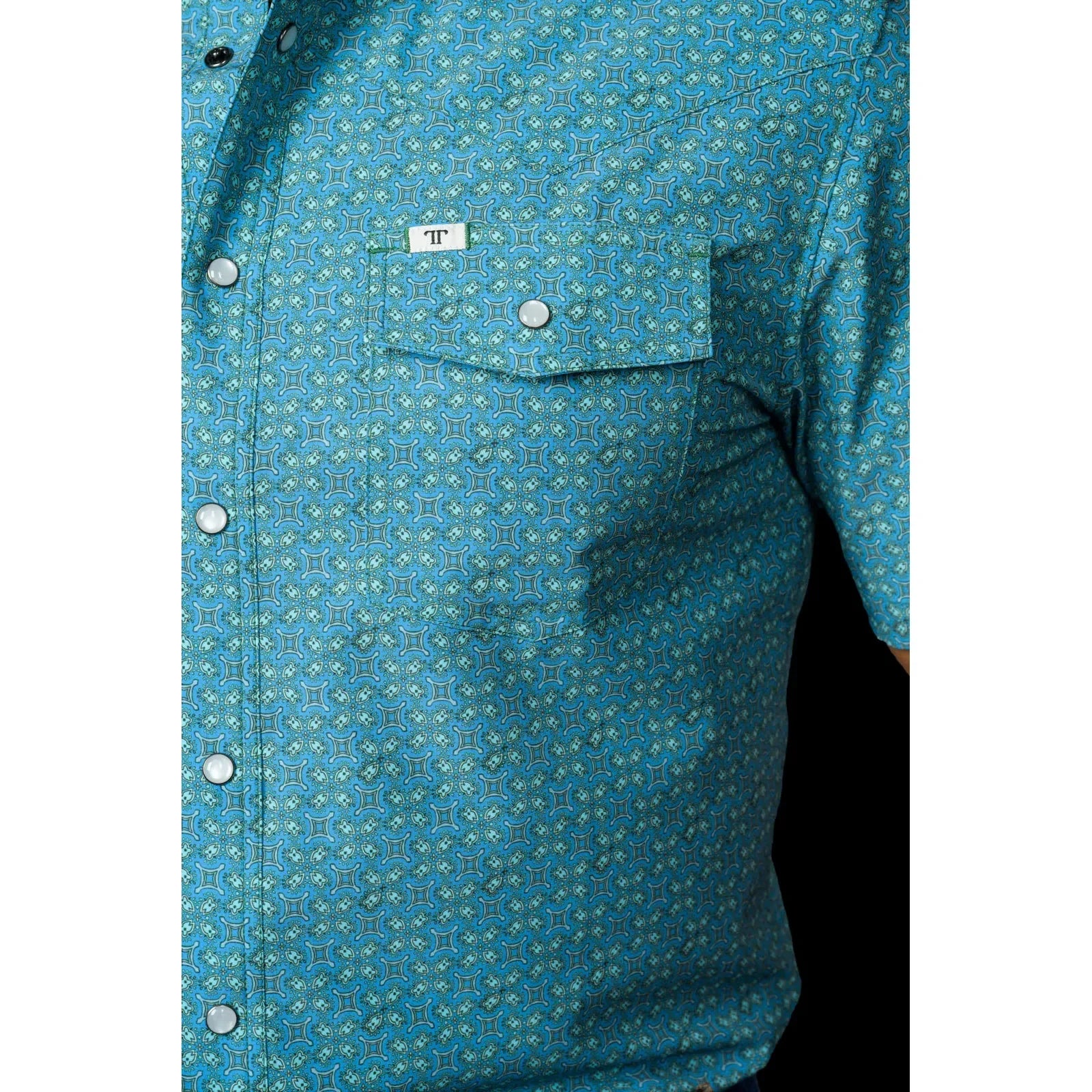 Men's Ferrell Short Sleeve Snap "The Miles" Shirt FPS1026019