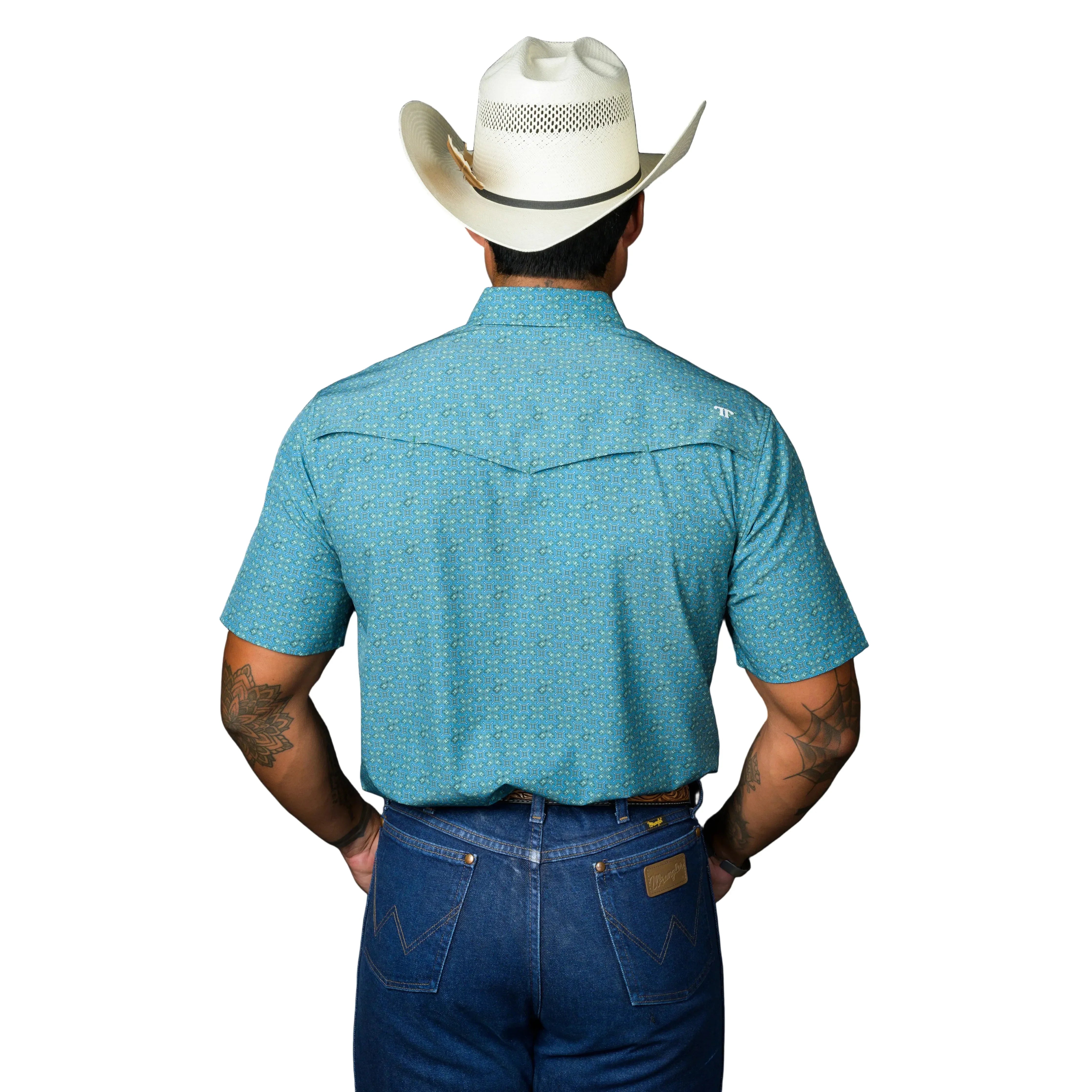 Men's Ferrell Short Sleeve Snap "The Miles" Shirt FPS1026019