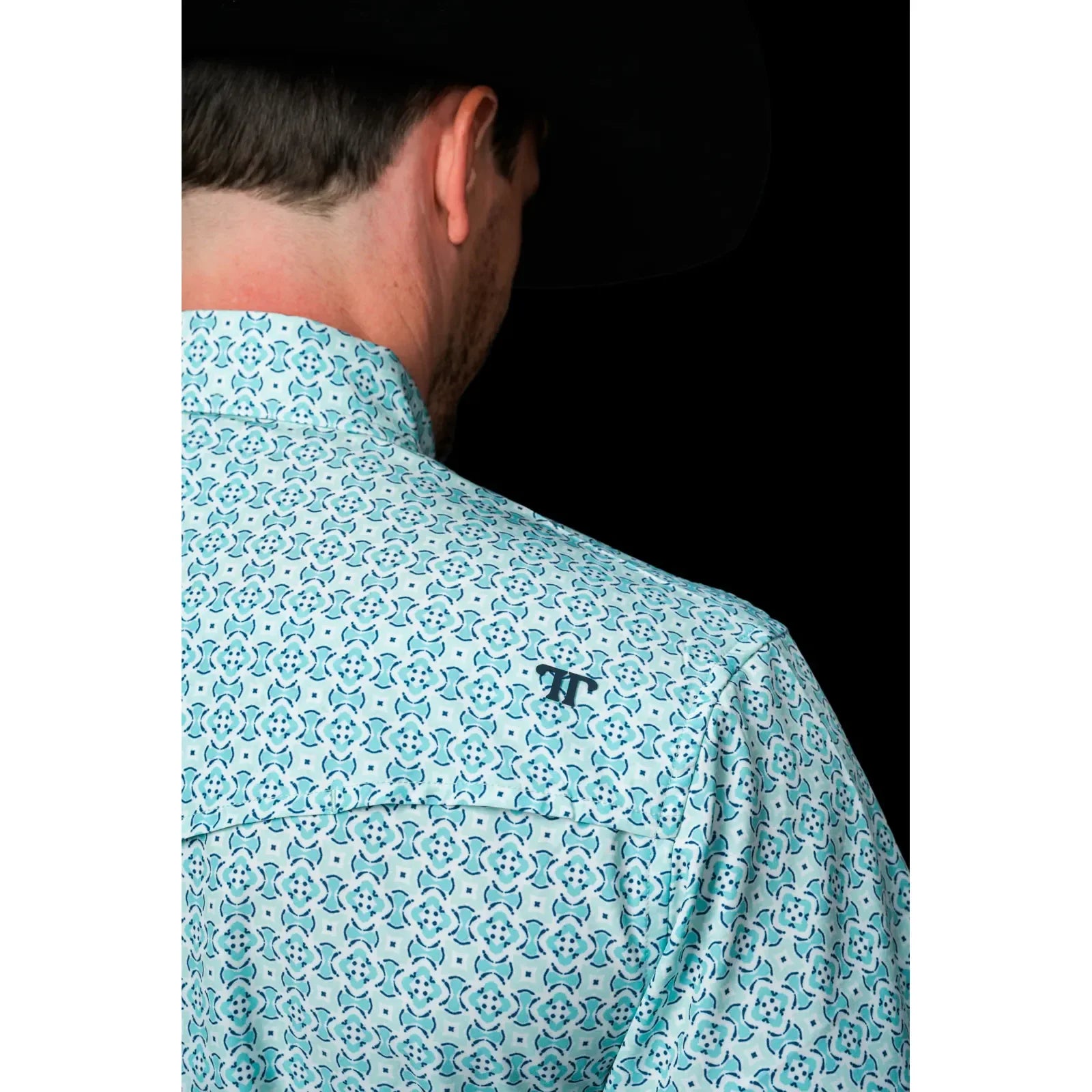 Men's Ferrell Short Sleeve The Pierce Pearl Snap Shirt FPS1026112