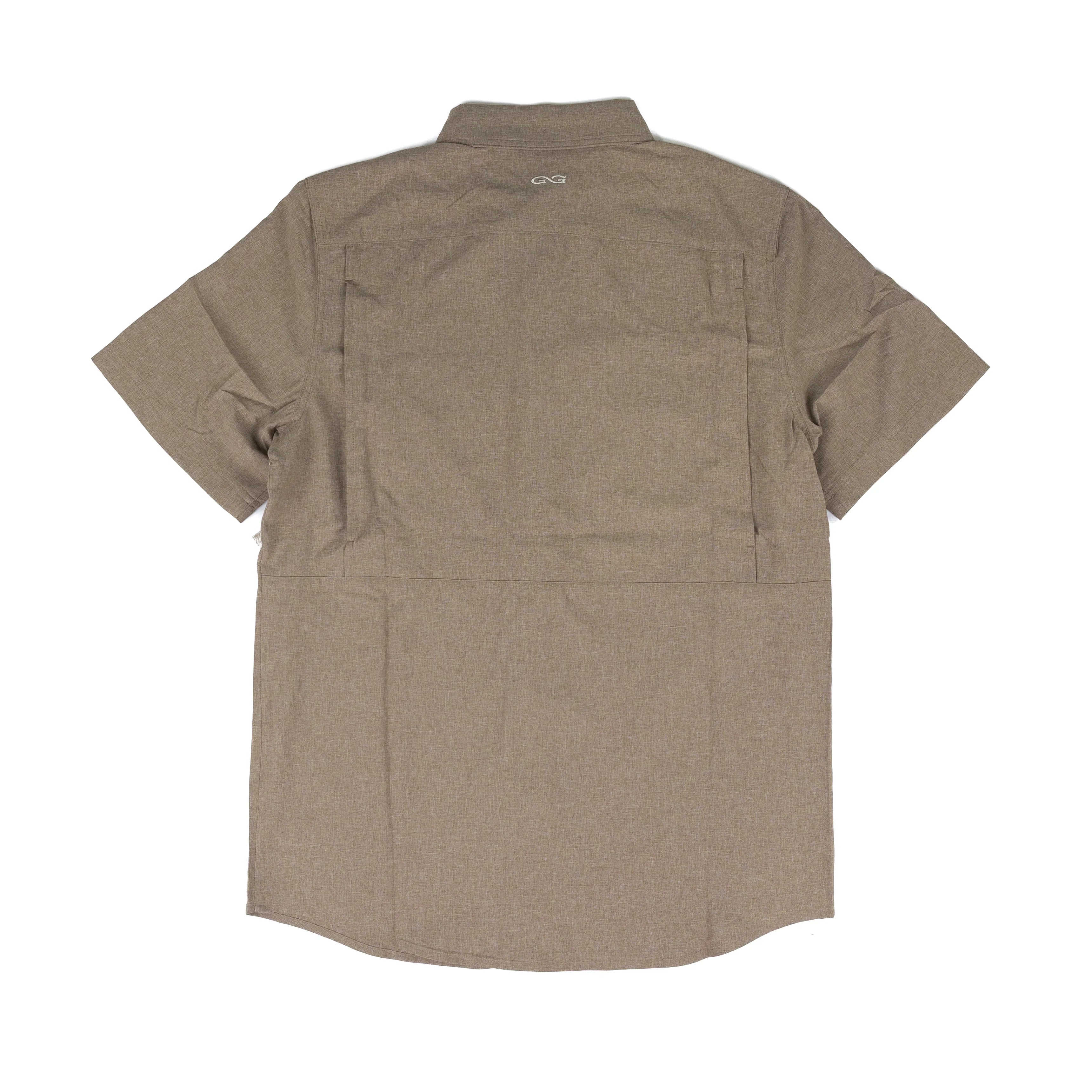 Men's Game Guard Short Sleeve Bark Stockyard Shirt 1060:HBRK