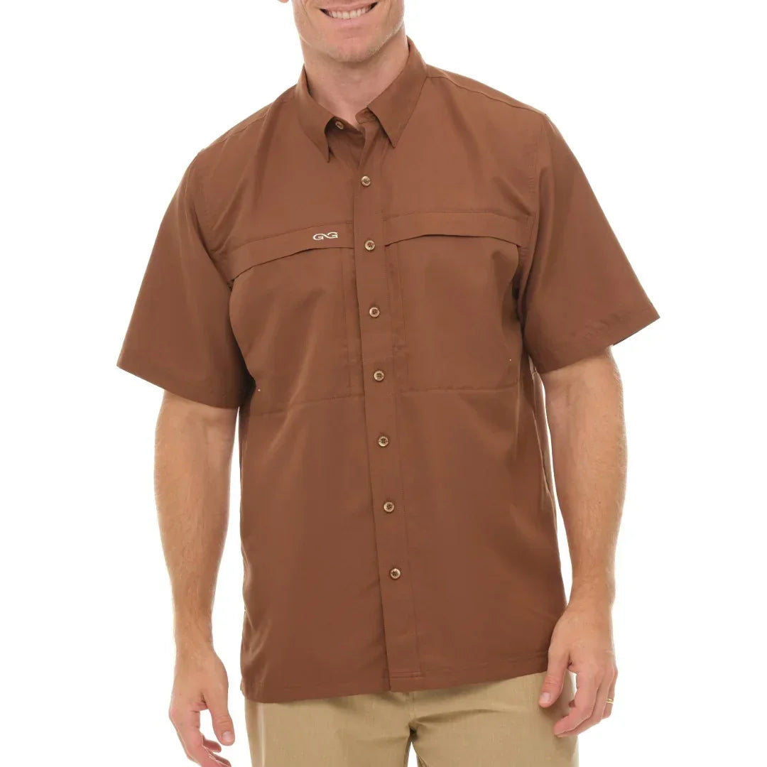 Men's Gameguard Cigar Original Short Sleeve Shirt 1023:CIG