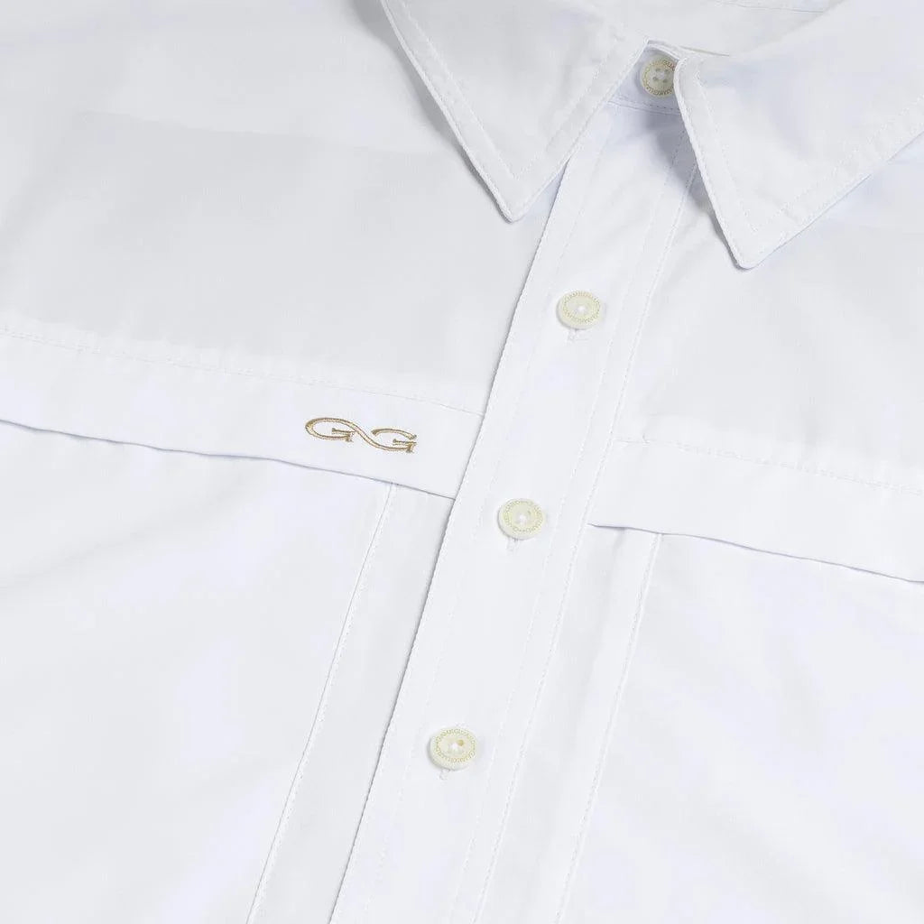 Men's GameGuard White Original Microfiber Shirt 1023WHT - Crazy House Western Wear