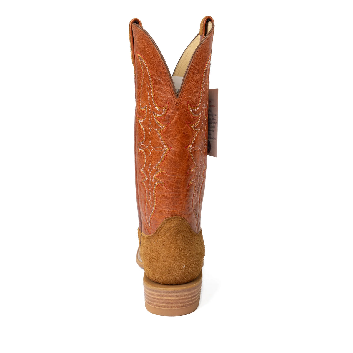 Men's Hondo Roughout Square Toe Western Boots 2645