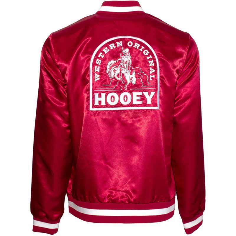 Men's Hooey Big Sky Bomber Jacket HJ131RDWH - Crazy House Western Wear