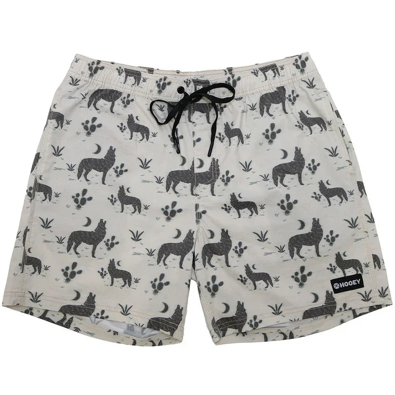 Men's Hooey Big Wake Board Shorts HB2035PR - Crazy House Western Wear