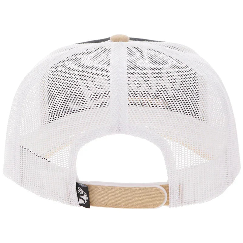 Men's Hooey Black White and Tan "OG" Cap 2660T-BKWH