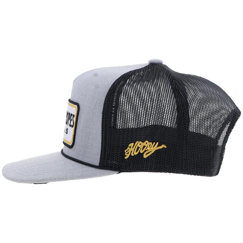 Men's Hooey Cactus Ropes Grey and Black Hat CR116 - Crazy House Western Wear