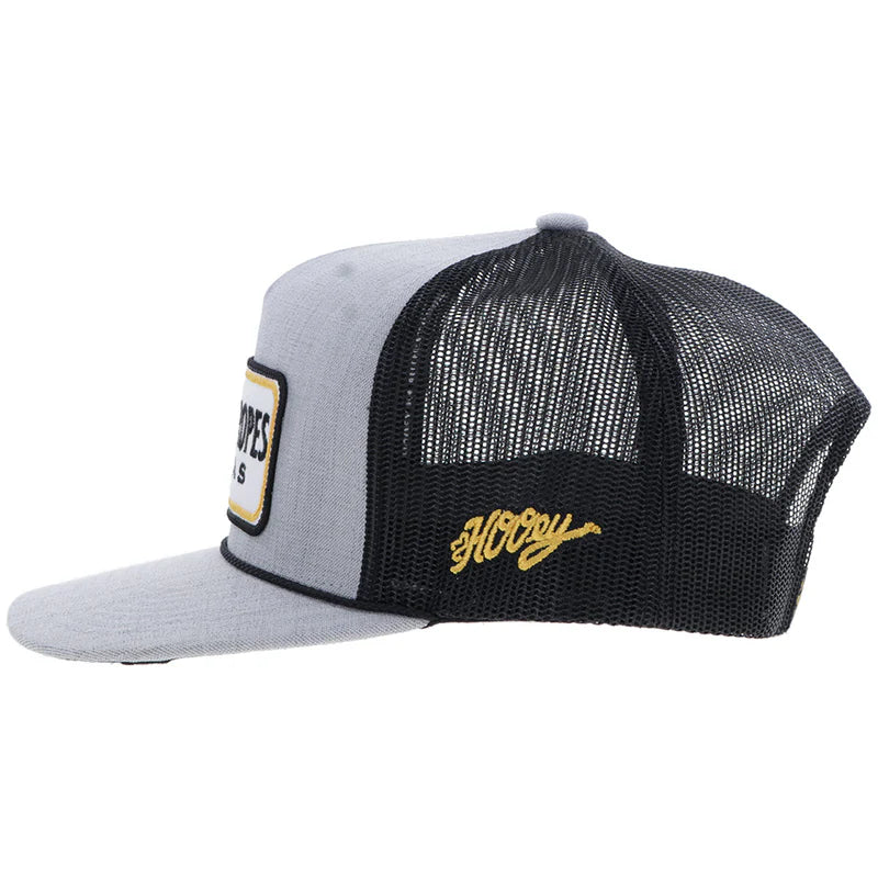 Men's Hooey Cactus Ropes Grey and Black Hat CR116 - Crazy House Western Wear