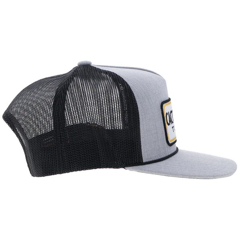 Men's Hooey Cactus Ropes Grey and Black Hat CR116 - Crazy House Western Wear