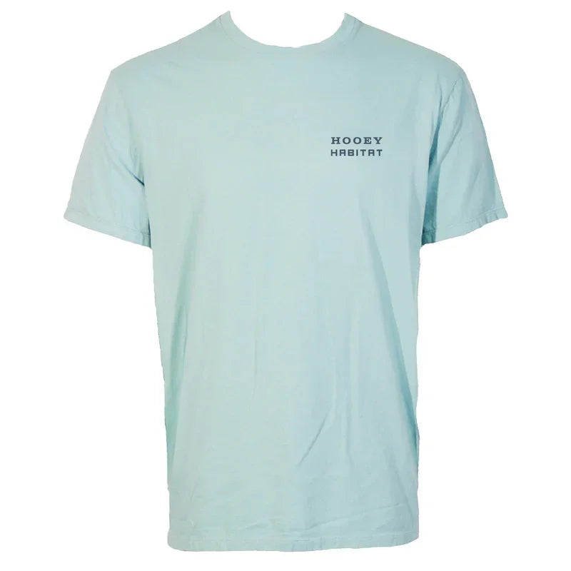Men's Hooey "Coast" Light Blue Performance Shirt HT2655LTBL