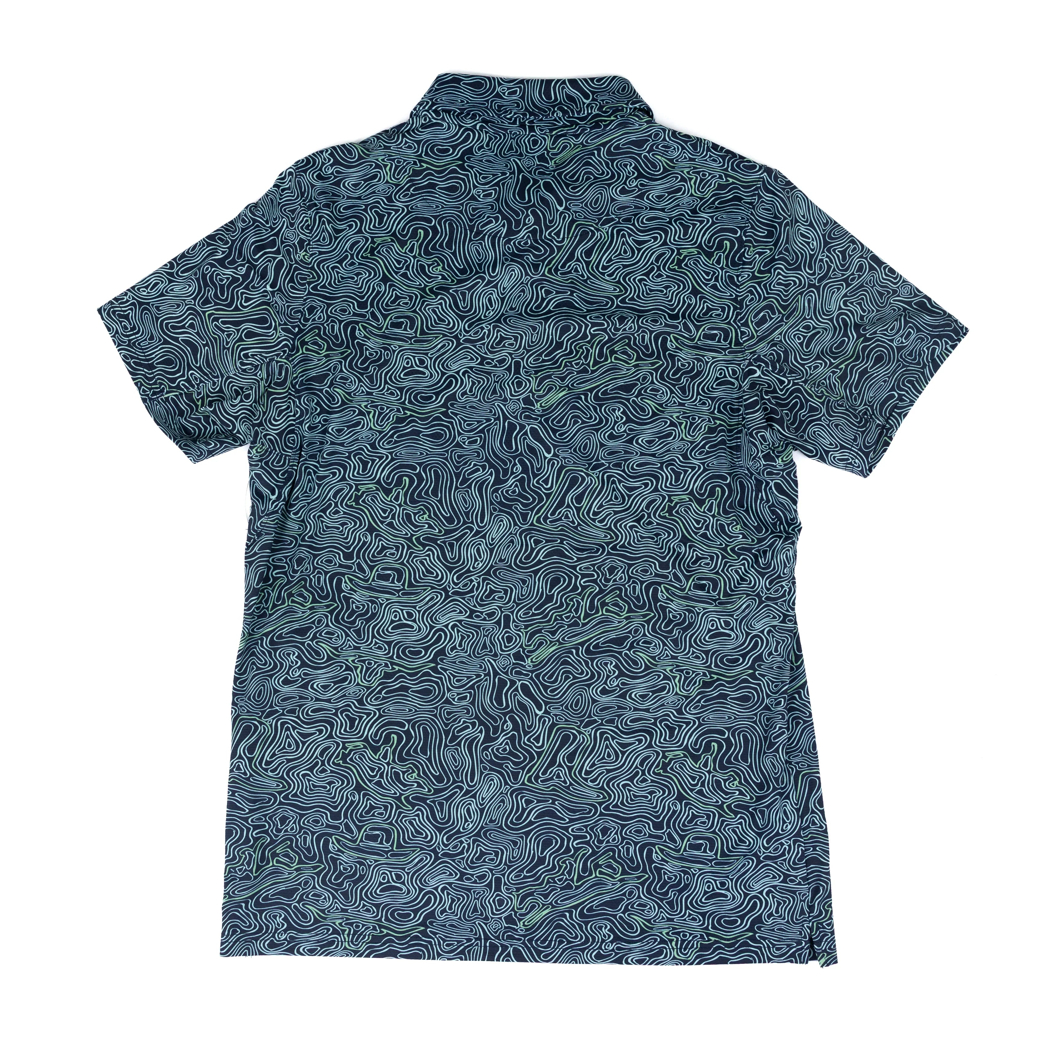 Men's Hooey Drive Inkwell Polo Shirt HP2602NVBL