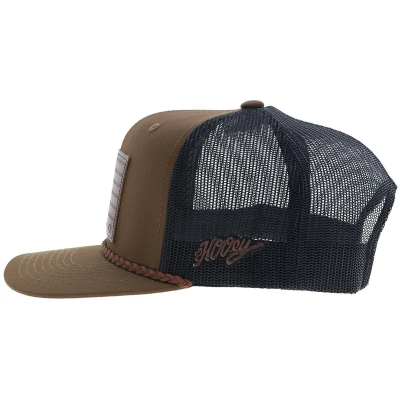 Men's Hooey Liberty Roper Cap 2510T-BRBK - Crazy House Western Wear